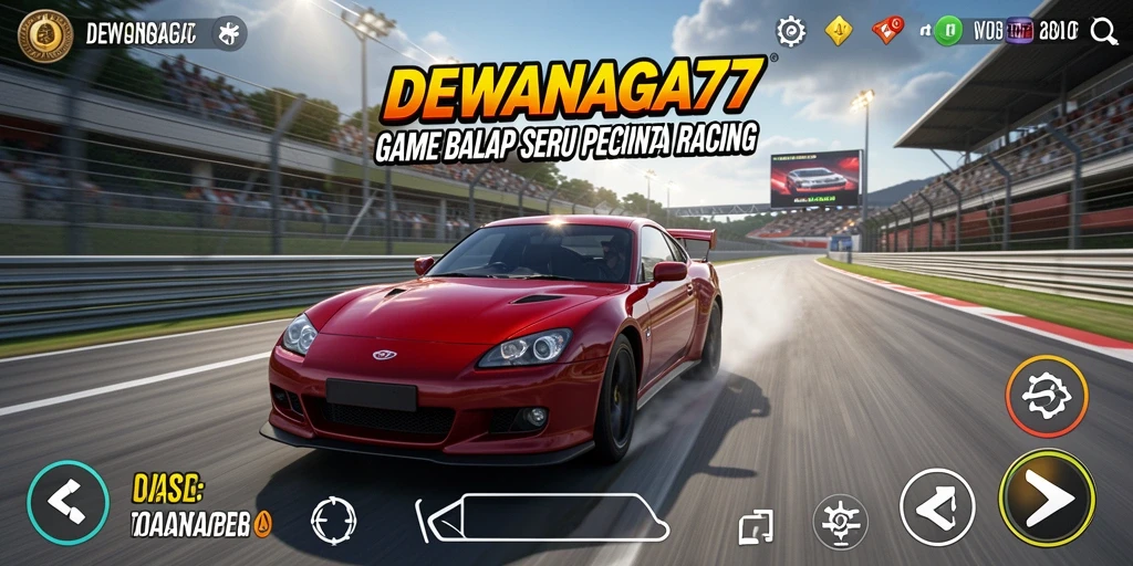Gameplay balapan yang mendebarkan dan menarik di DEWANAGA77.