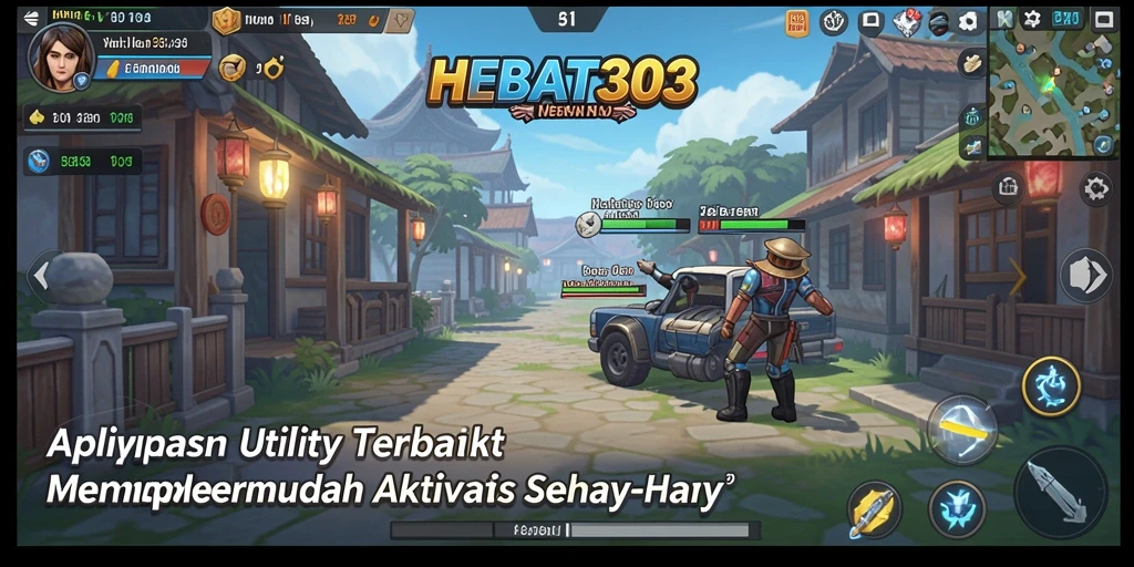 Tampilan antarmuka HEBAT303 yang sederhana dan efektif untuk utility.