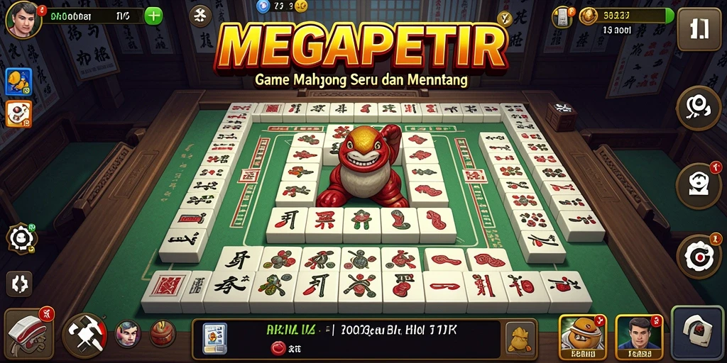 Tampilan menarik dari gameplay <strong>MEGAPETIR</strong> yang seru.