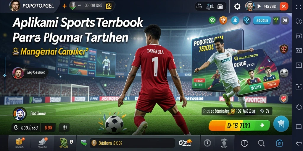 Tampilan menarik gameplay taruhan di aplikasi POPOTOPGEL.