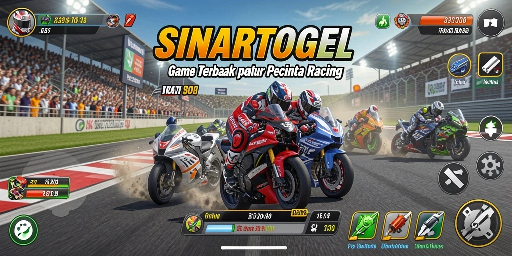 Gameplay Racing yang mendebarkan dalam SINARTOGEL.